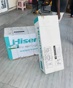 Unique Hisence 2.5hp Air Conditioner(2025 Model)White.