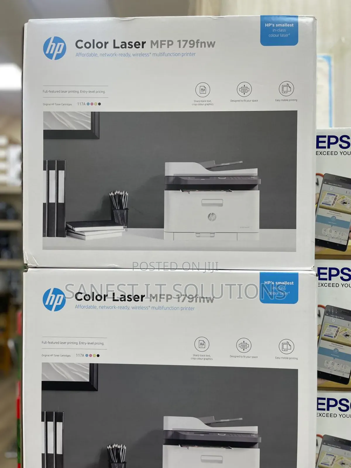 Color Laser Printer Hp Mfp179 FNW