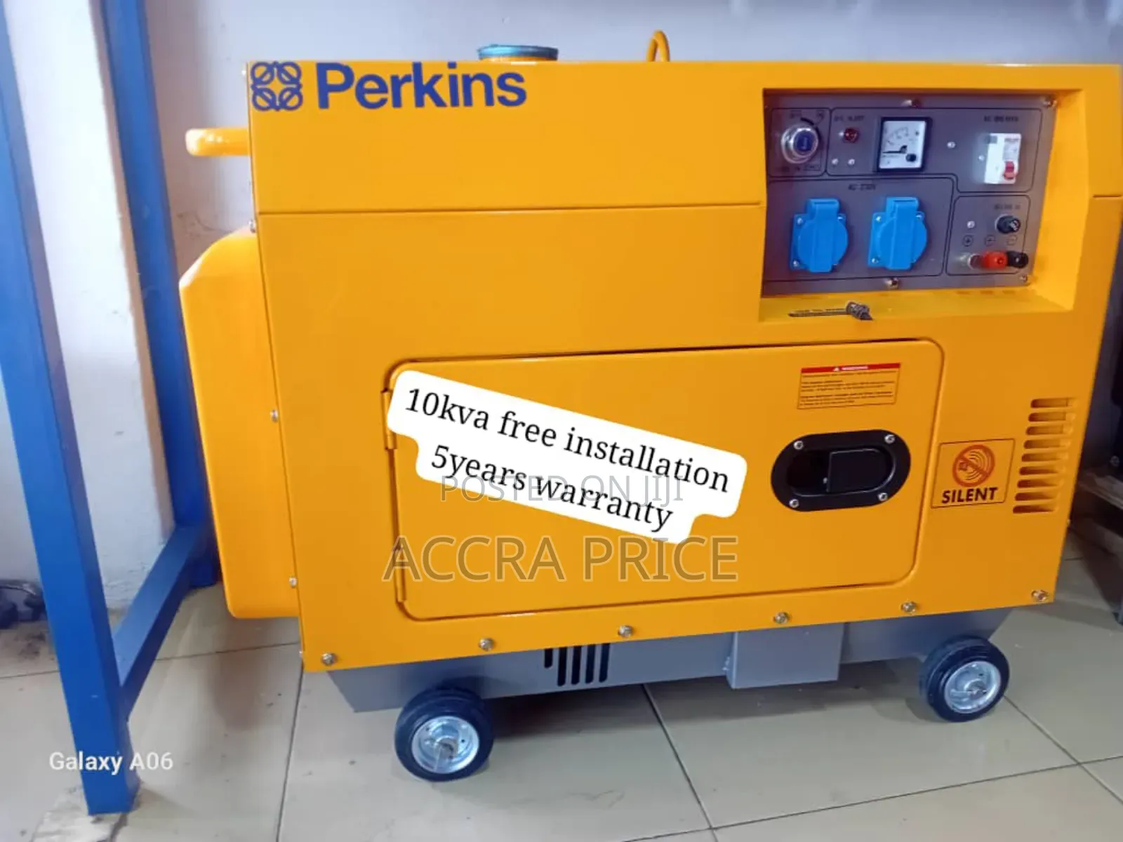 Vortex Gen Perkins 10kva 13000watts Diesel Generator