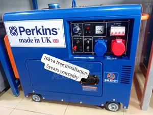 Omega Reserve Perkins 10kva 13000watts Diesel Generator