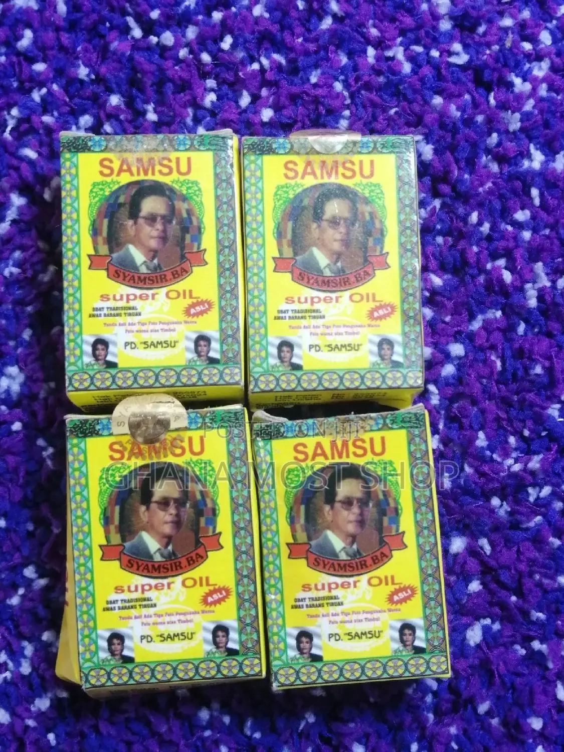 Original Samsu Oil Works for Long Journey (9835)