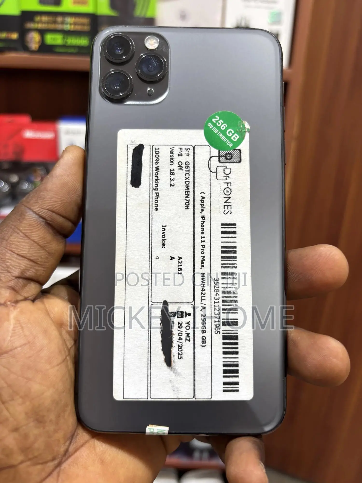 Apple iPhone 11 Pro Max 256 GB Gray