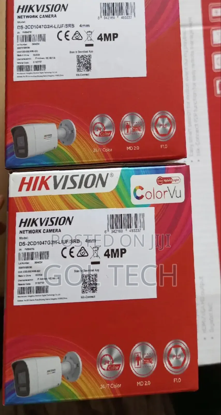 Hikvision Ip 4mp Colorvu 2way Audio Ds-2cd1047g2h-Liuf/SRB in Kasoa ...