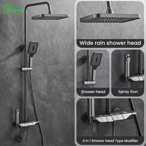 Pressure 4 in 1 Piano Shower Complete
