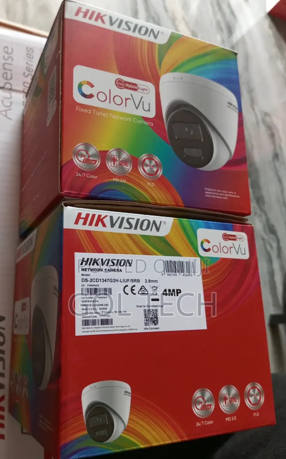 Hikvision Ip 4mp Colorvu 2way Audio Ds-2cd1347g2h-Liuf/SRB in Kasoa ...