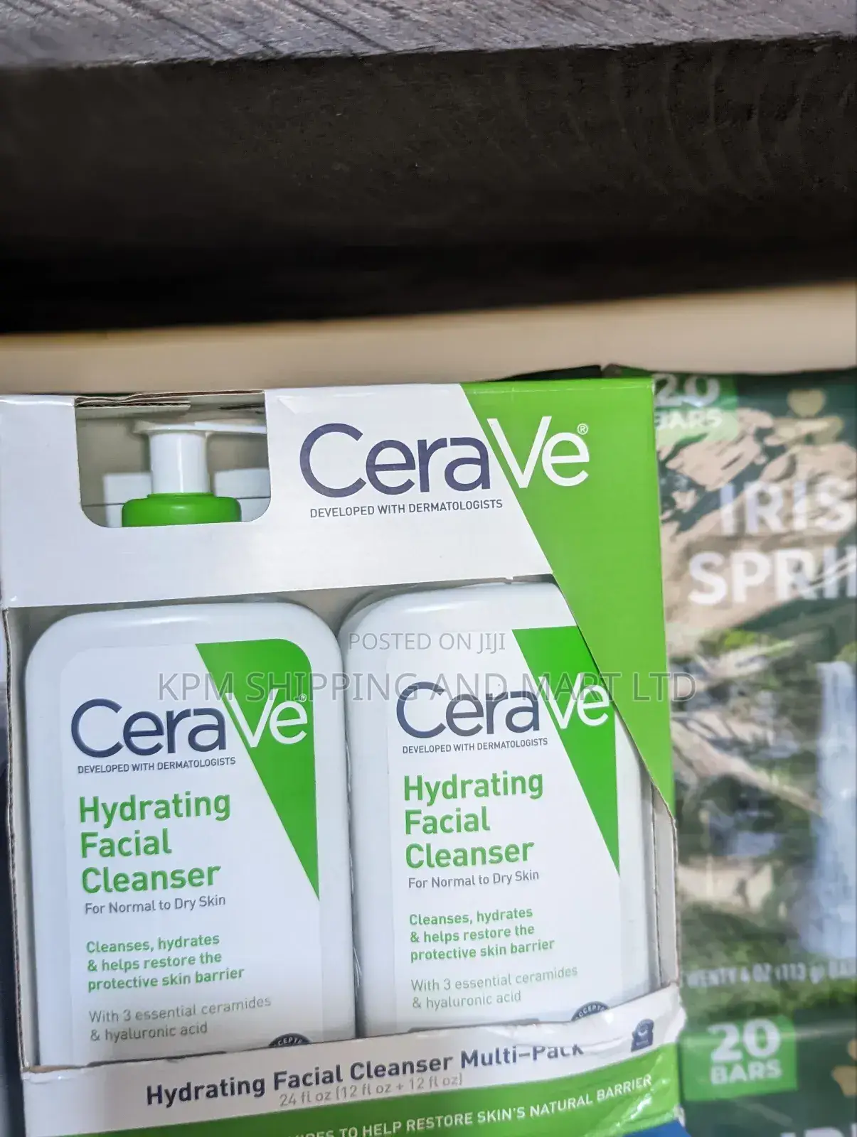 Cerave Moisturizer Pair and Facial Cleanser (12fl Oz 355 Ml)