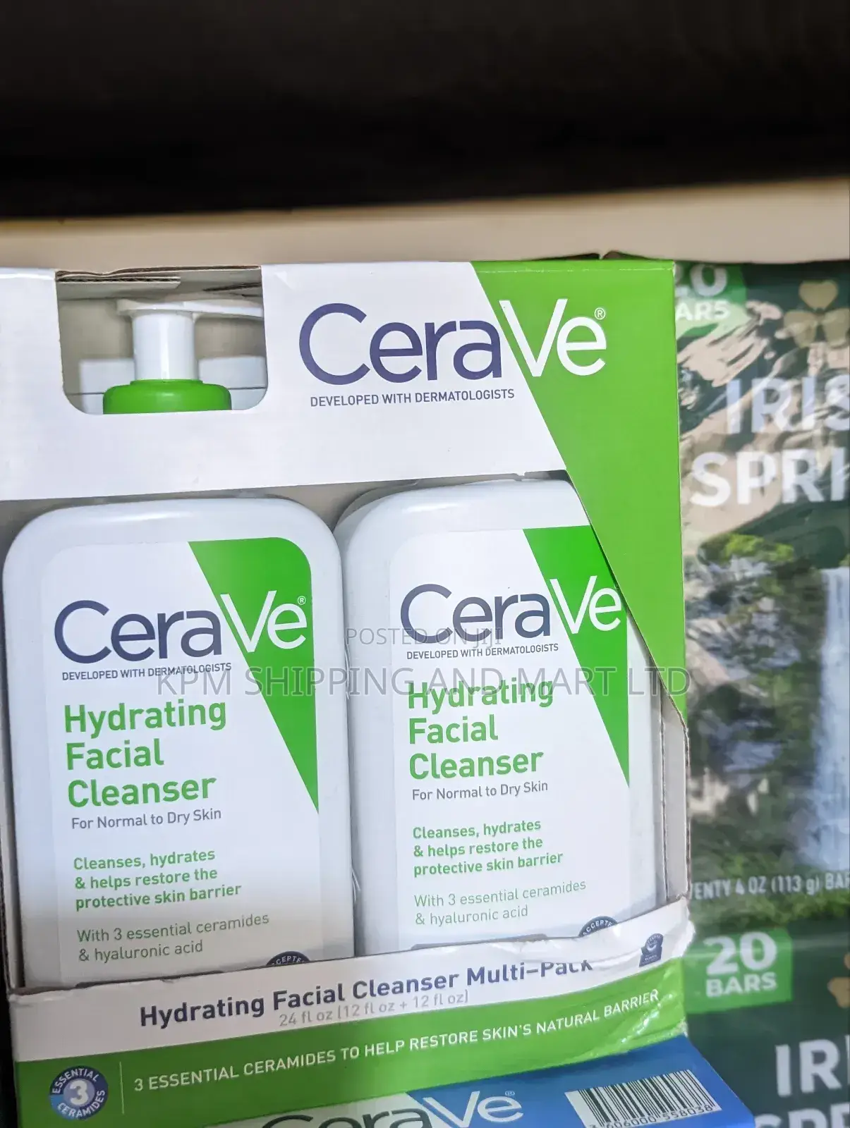 Cerave Moisturizer Pair and Facial Cleanser (12fl Oz 355 Ml)
