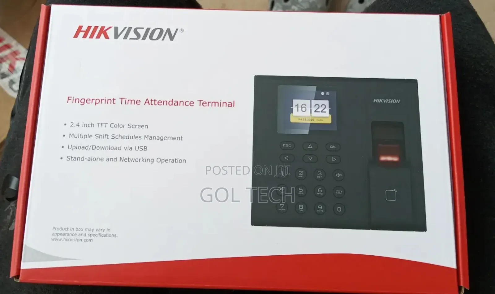 Fingerprint Time Attendance Terminal Hikvision Ds-K1a8503mf