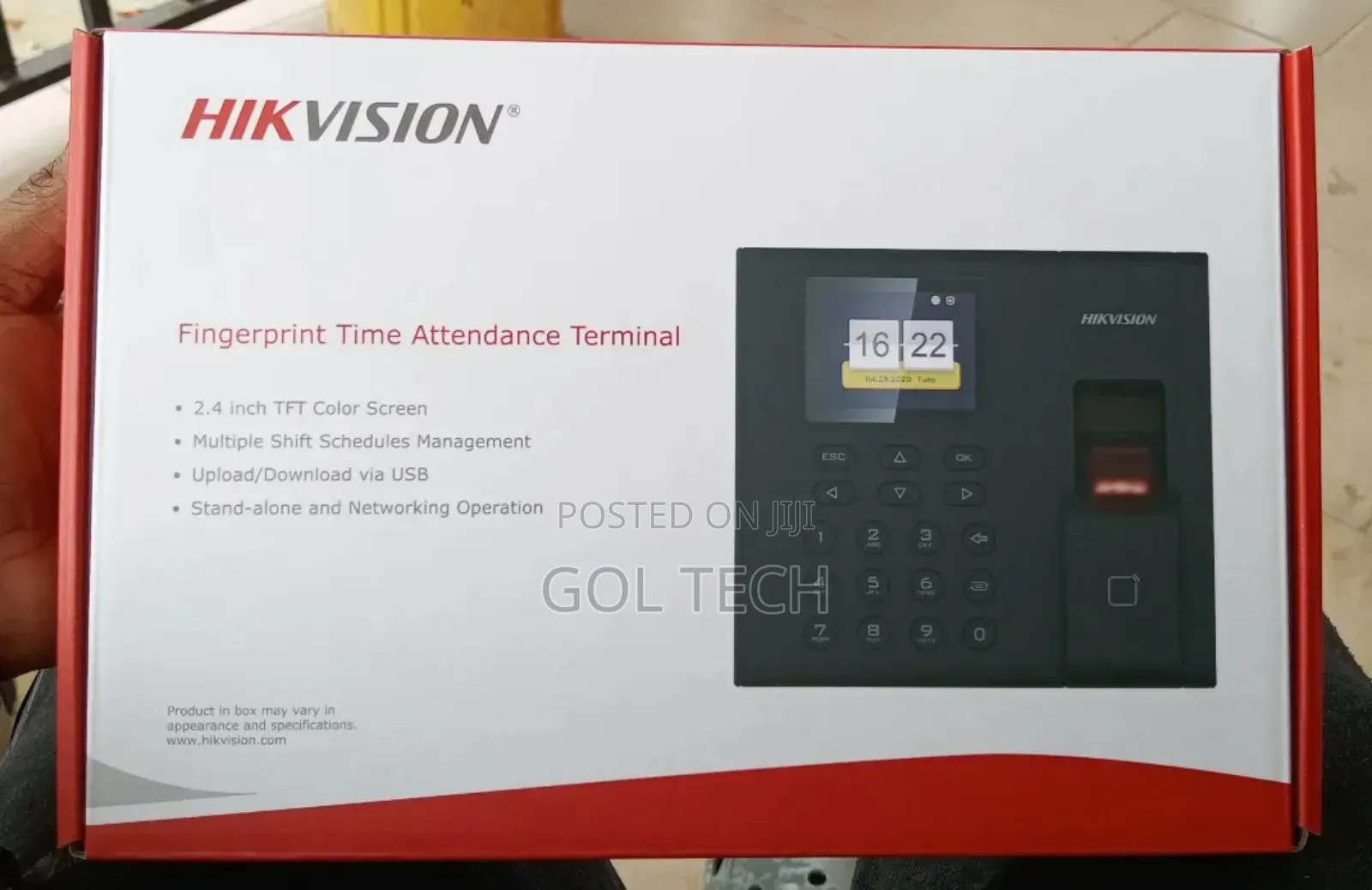Fingerprint Time Attendance Terminal Hikvision Ds-K1a8503mf