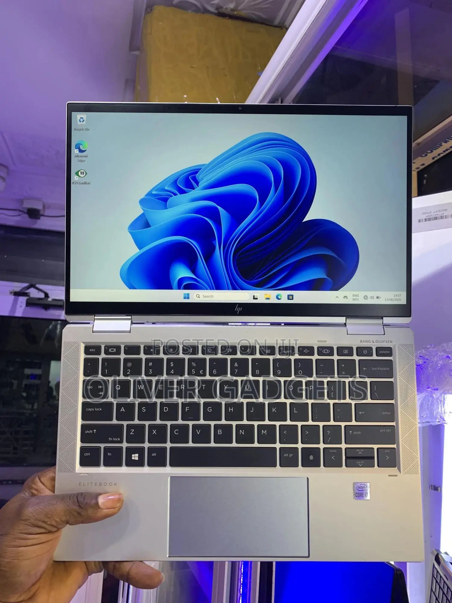 Laptop HP EliteBook X360 1030 G7 16GB Intel Core I7 SSD 1T