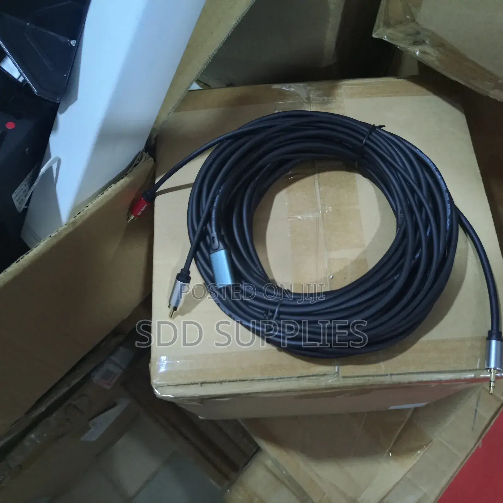 20 Meters Hifi Aux To 2rca Audio Cable