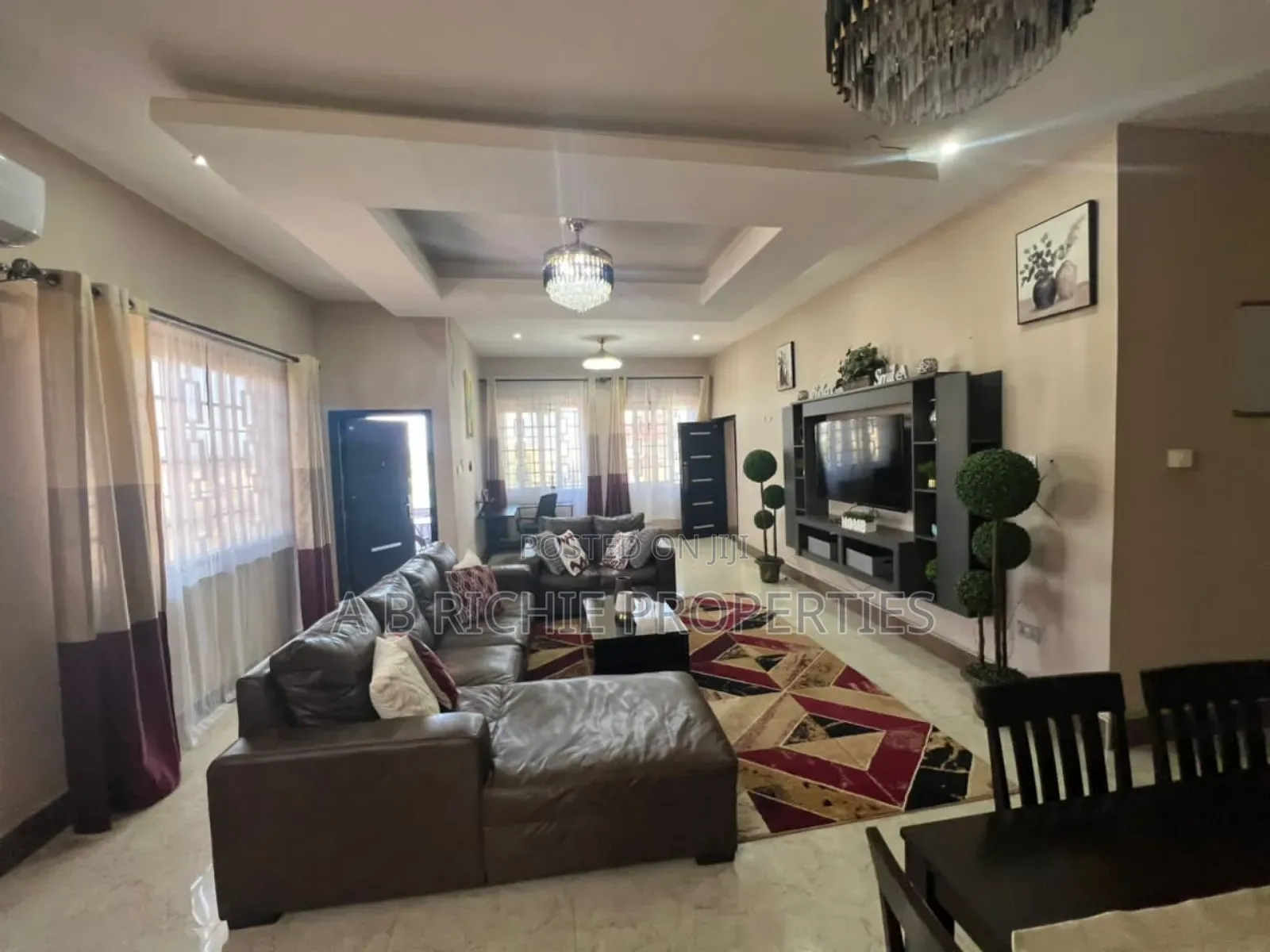 Furnished 3bdrm Apartment in Ab Richie Properties, Tseaddo for rent