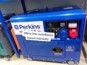 Optima Gen Perkins 10kva 13000watts Diesel Generator