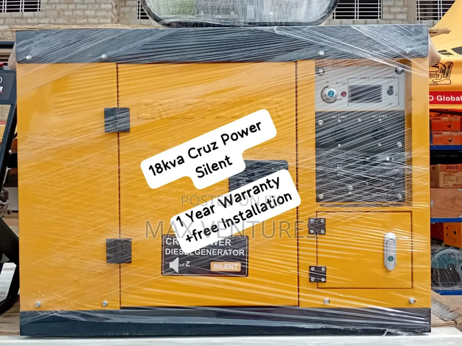 Cruz Power New Design Silent Diesel Engine Frugal New