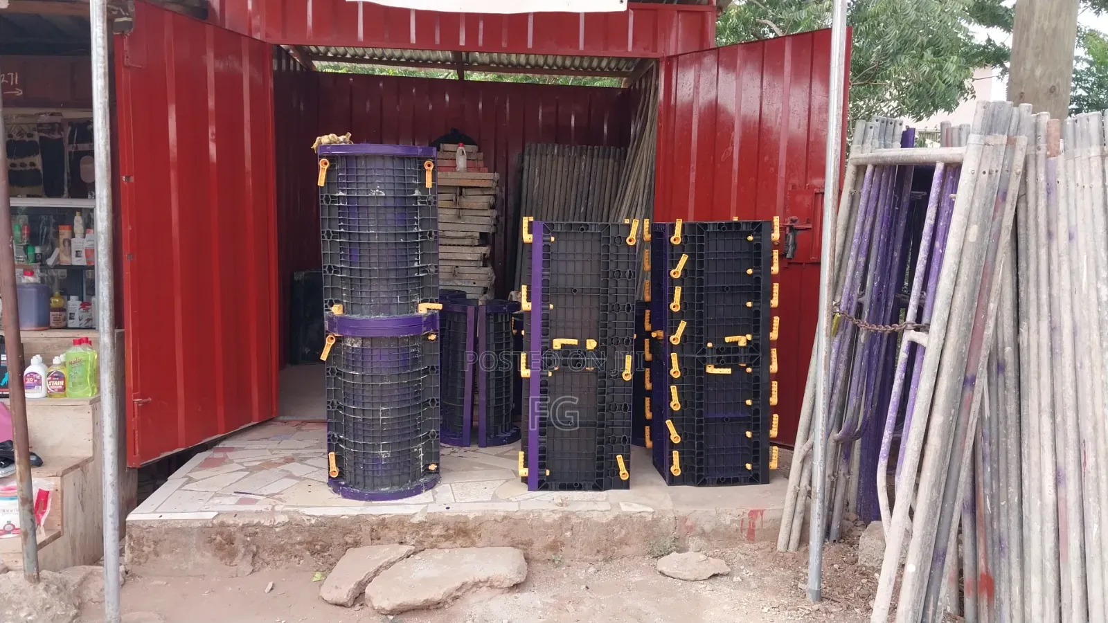 Plastic Pillar Formwork