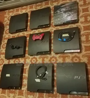 Ps3 With 10 Games.