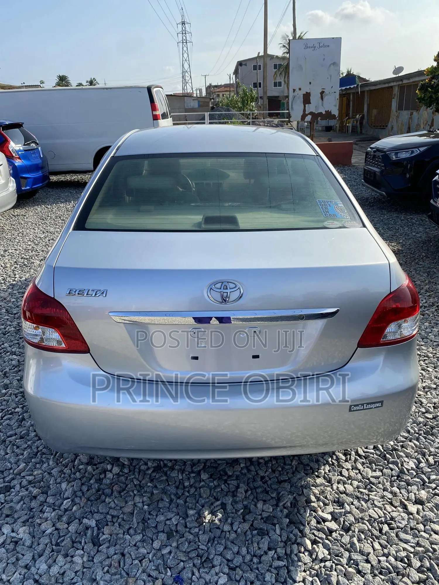 Toyota Belta 2010 Silver