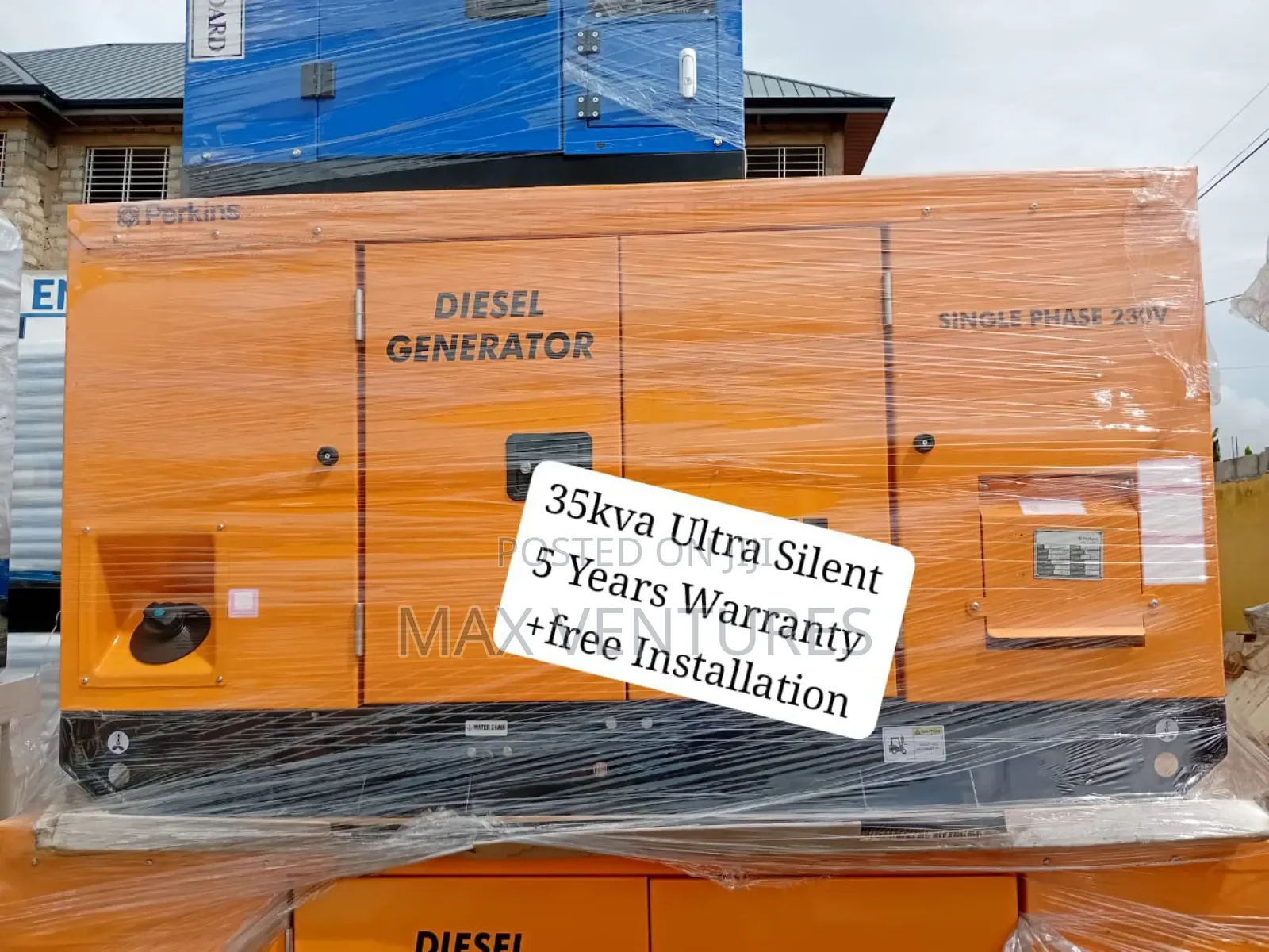 35kw Perkins Diesel Silent Engine Strategically Optimised