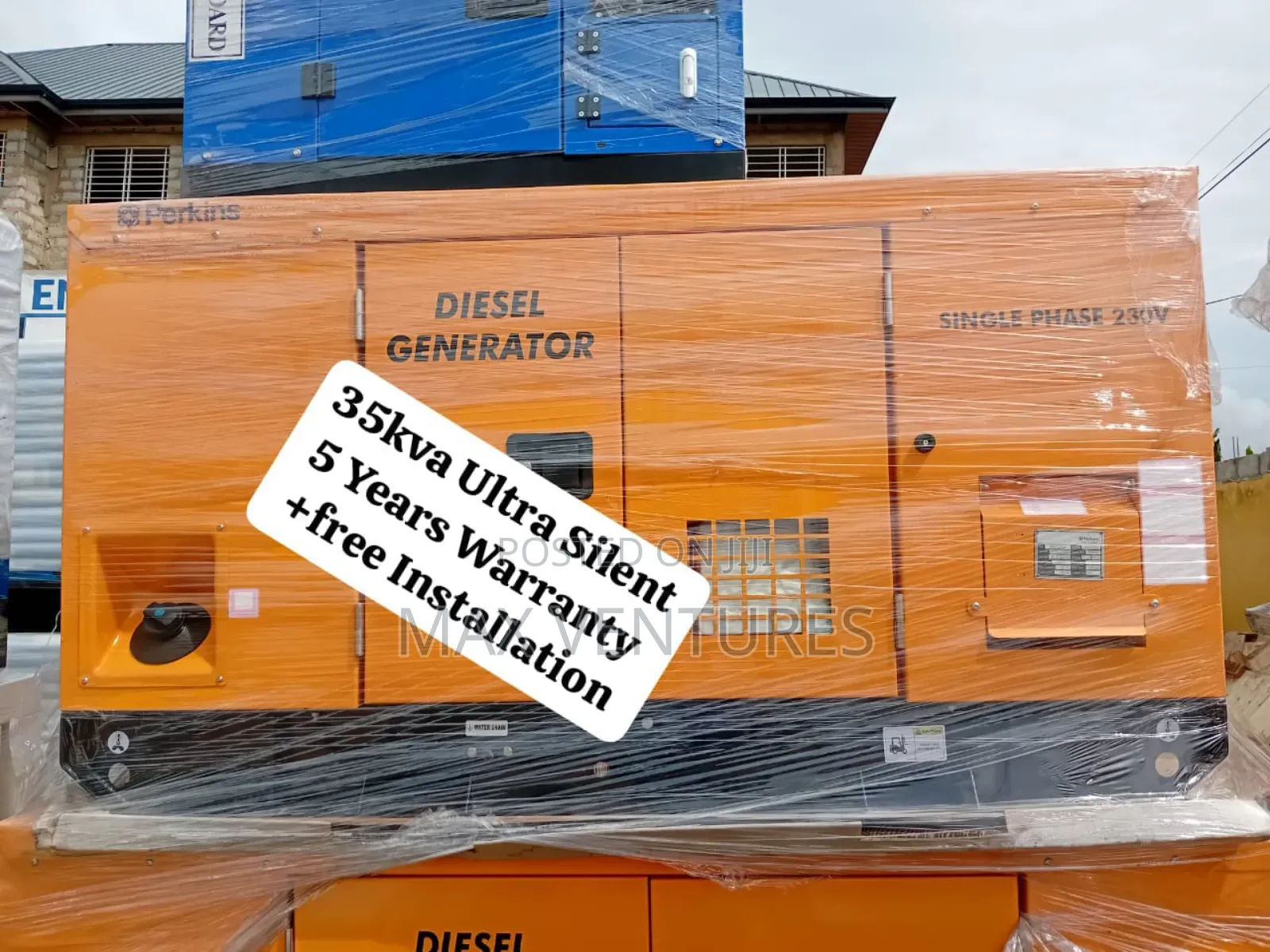 35kw Perkins Diesel Silent Engine Resourceful Power Supply