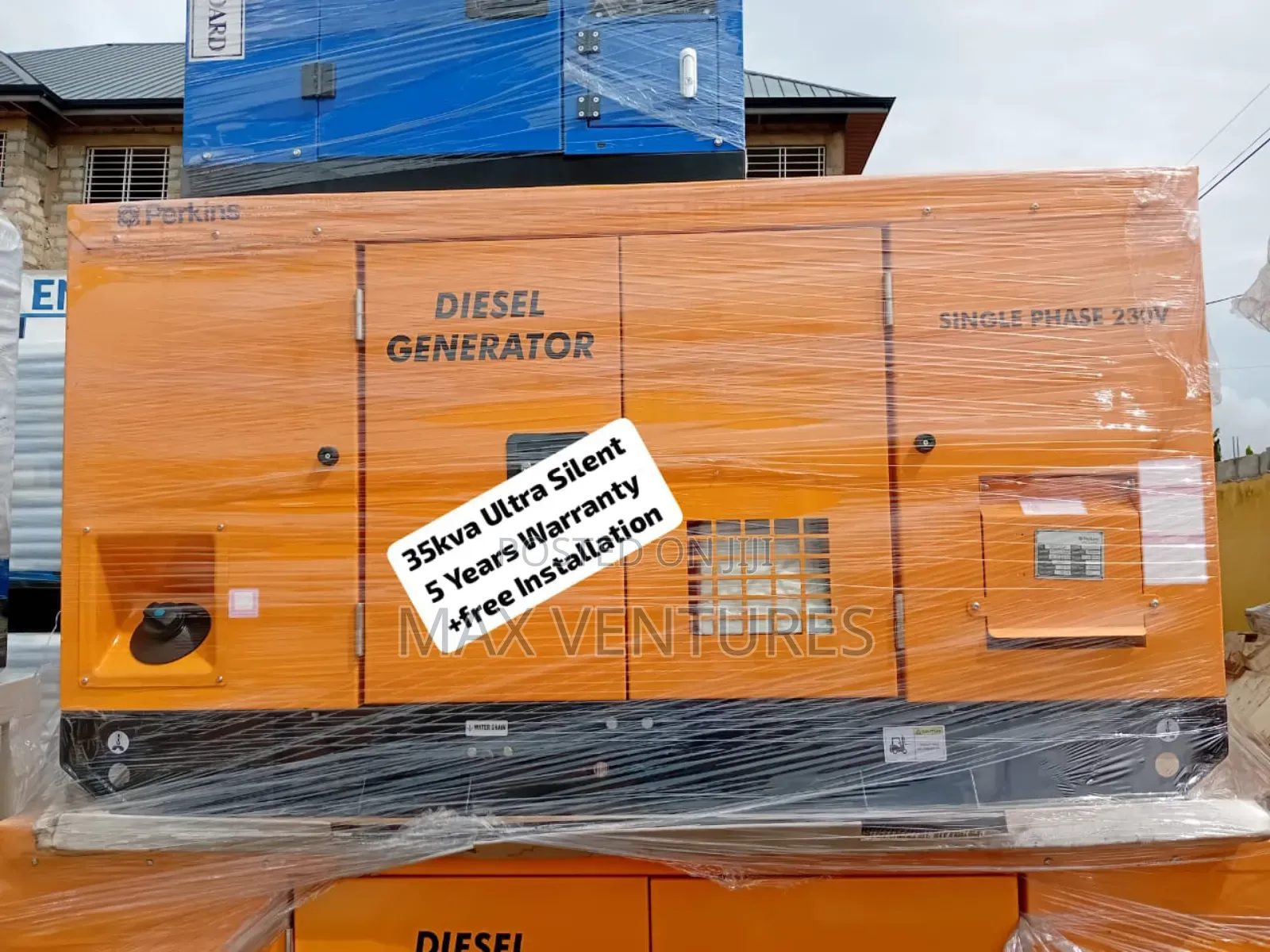 Economical Power Supply 35kw Perkins Diesel Silent Engine