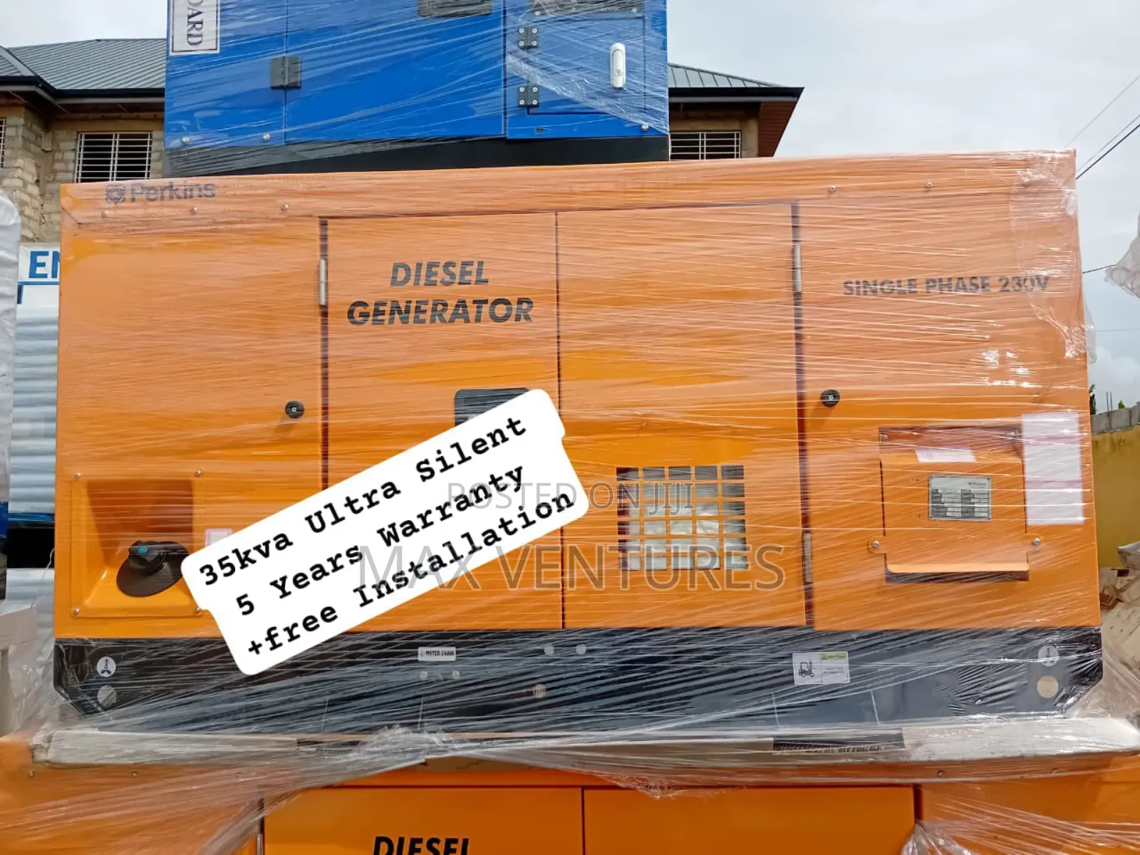 35kw Perkins Diesel Silent Engine Cost Conscious Power