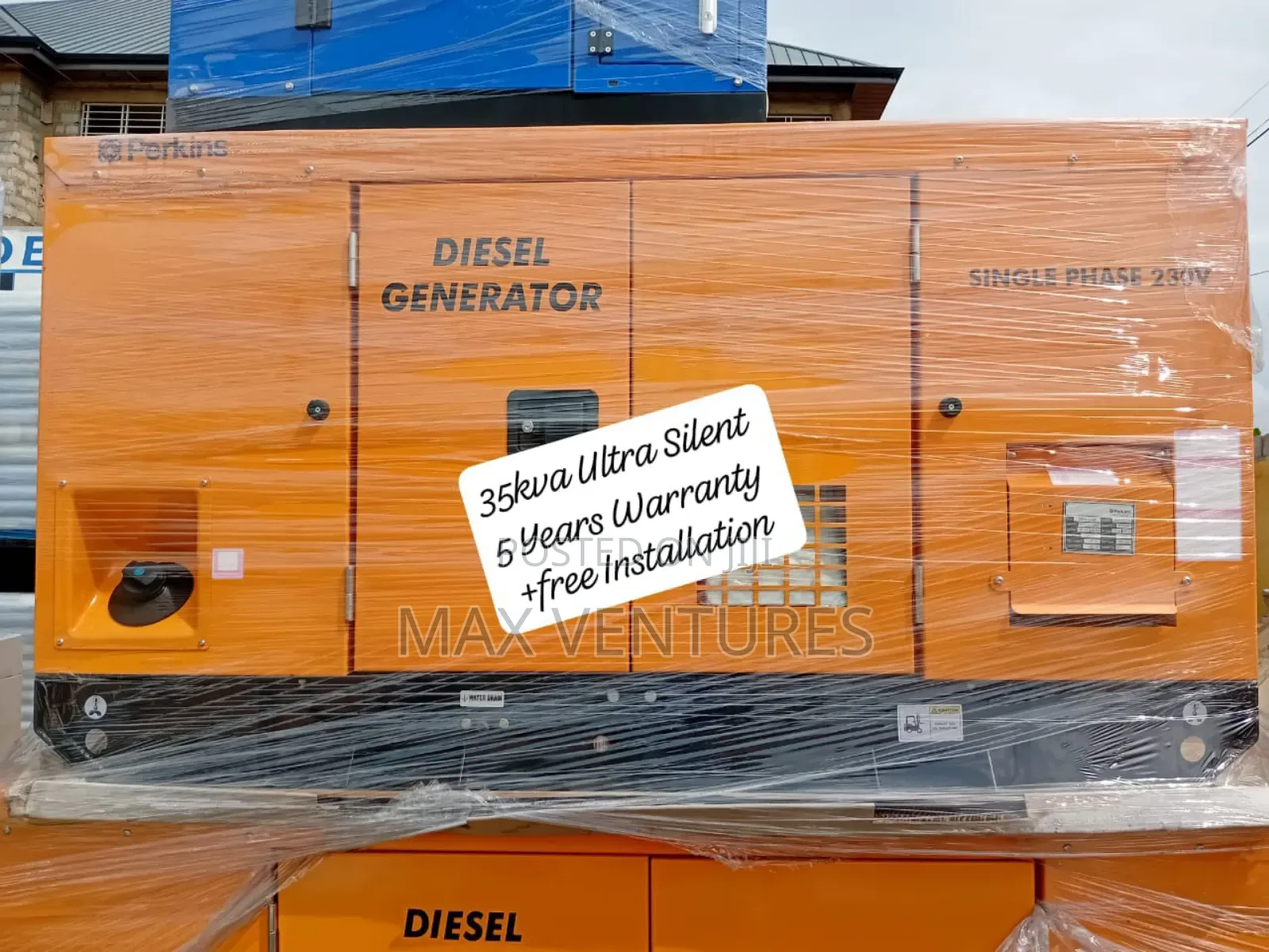 Impactful 35kw Perkins Diesel Silent Engine