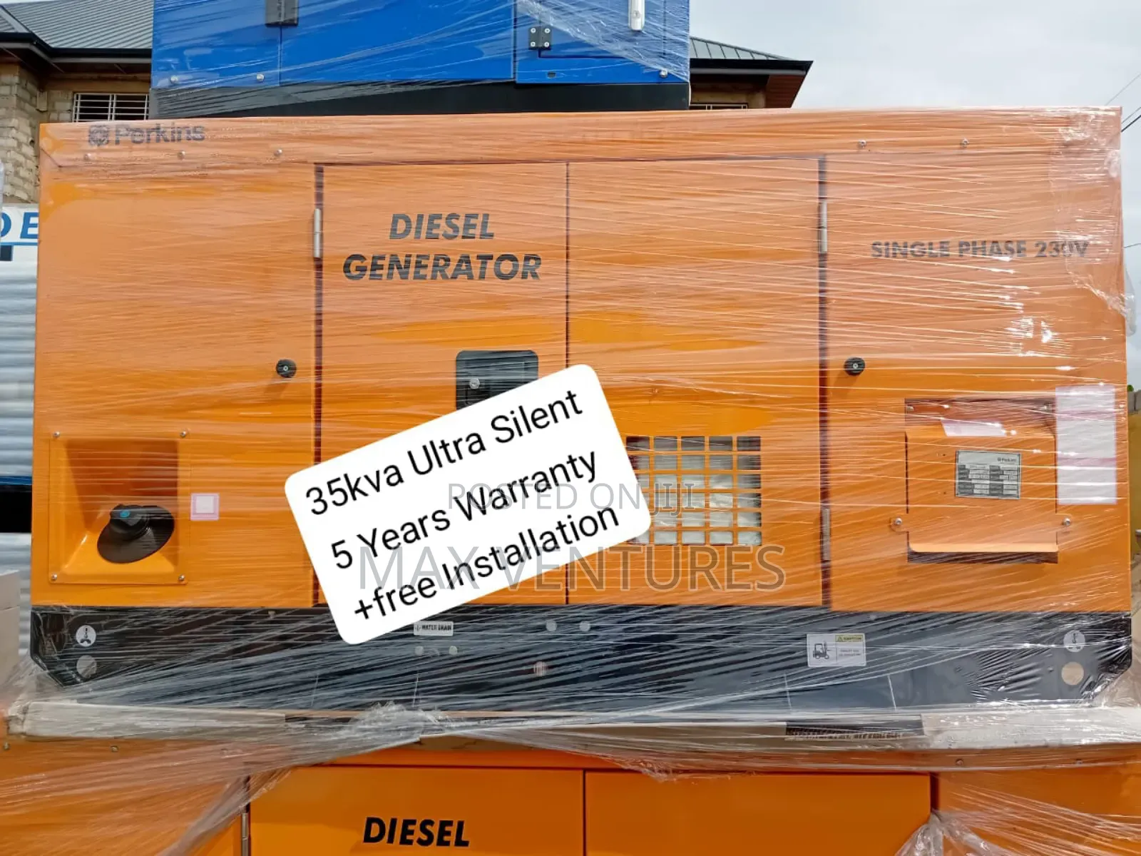 35kva Precise Power 35kw Perkins Diesel Silent Engine