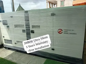 200kva Diesel Silent Engine Perkins Generator Accurate Power