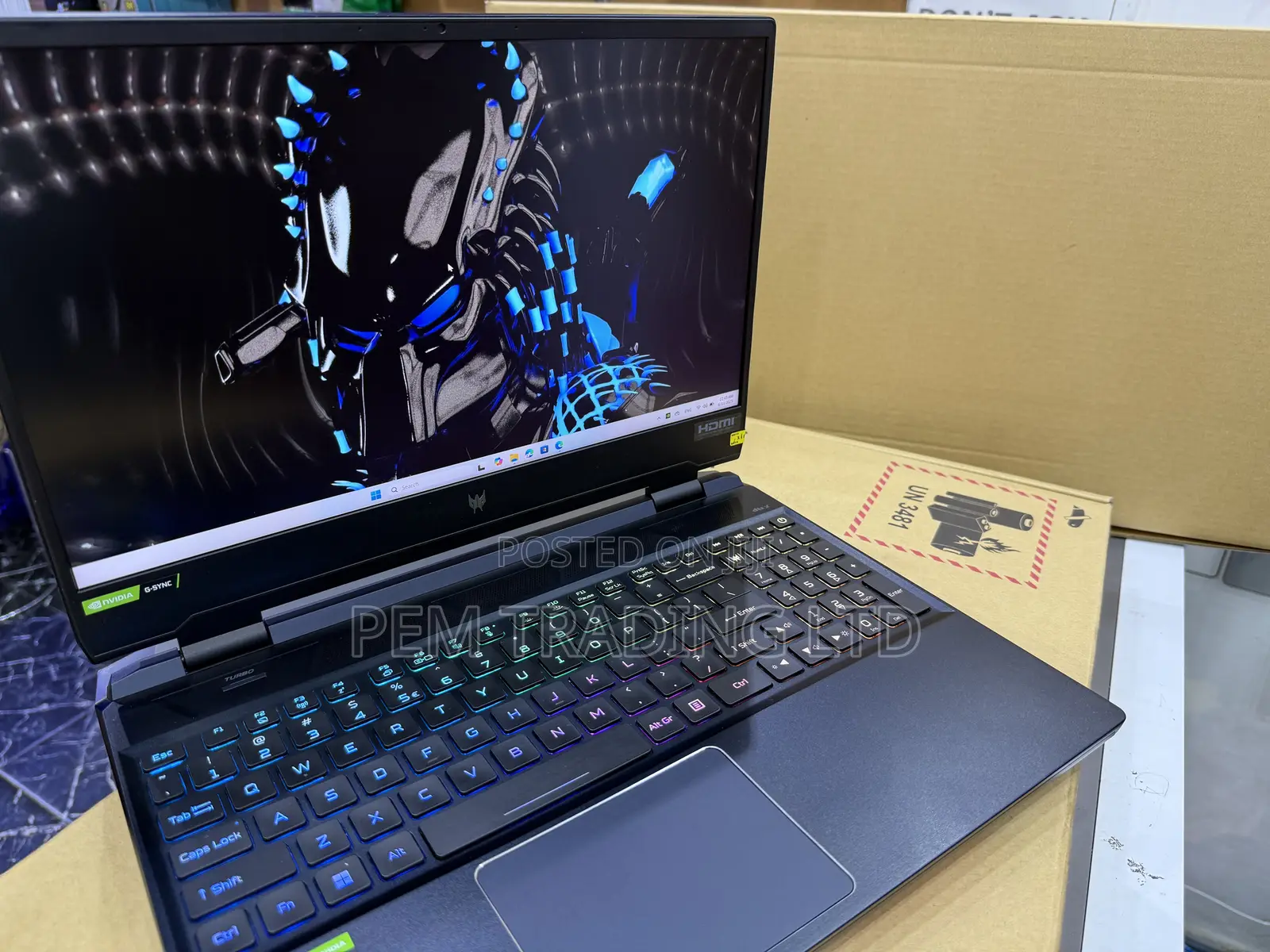 Laptop Acer Predator Helios 300 24GB Intel Core I9 SSD 512GB