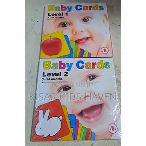 First Baby Flash Cards Level 1 And 2 ( 3months To 24months)