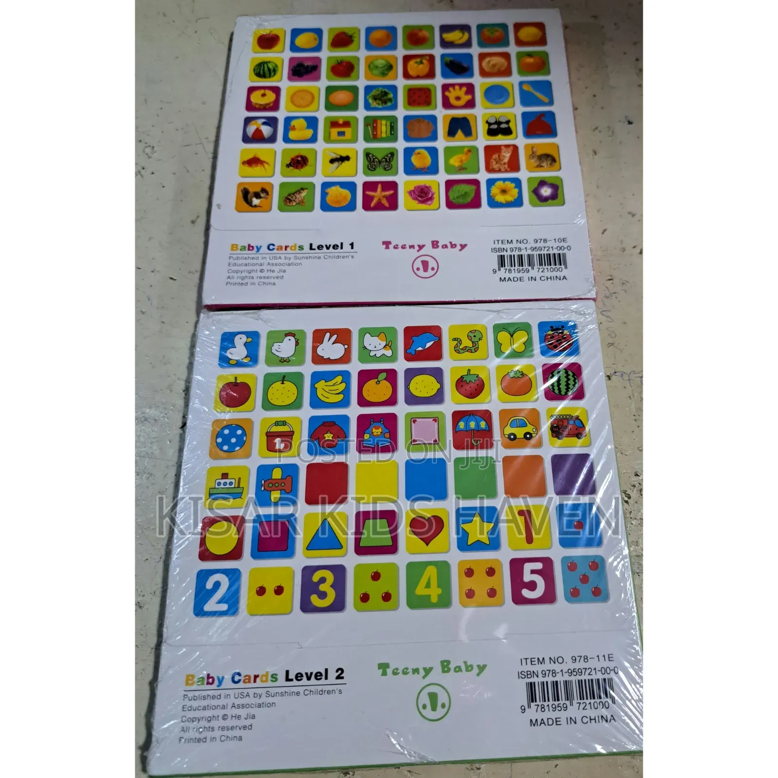 First Baby Flash Cards Level 1 And 2 ( 3months To 24months)
