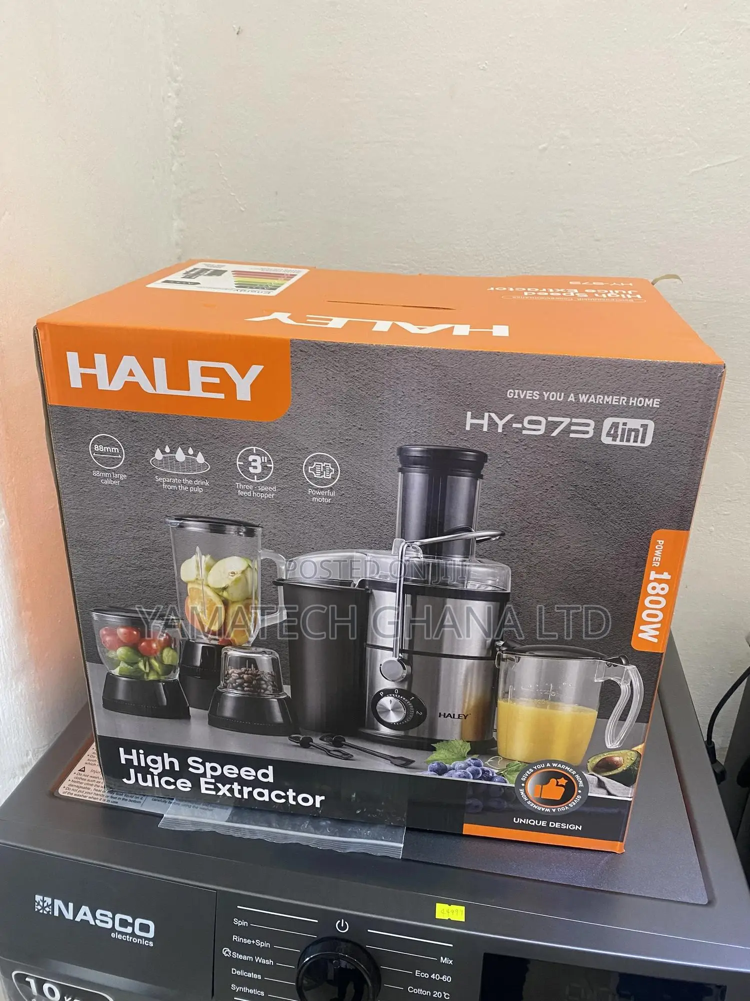 Original Haley Juicer 4 In 1 Jar