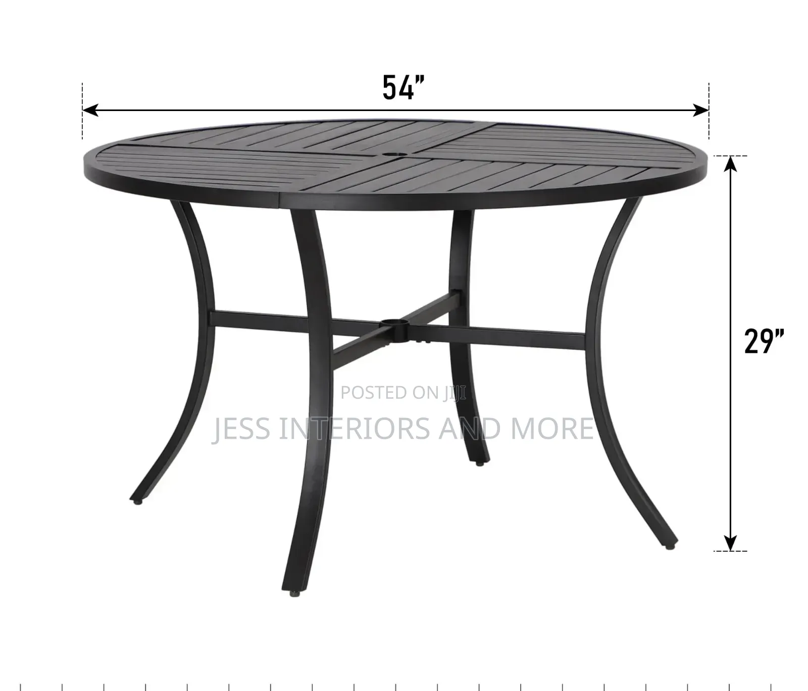 Outdoor Dining Table for 6