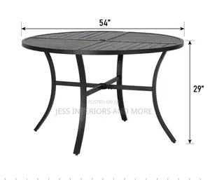 Outdoor Dining Table for 6