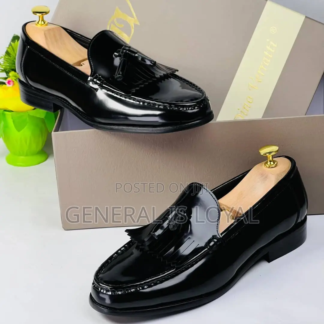 Dino Verratti Mirror Black Shoe