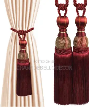 Luxury Tassel Rope Curtain Tieback 95ghc for 2pcs