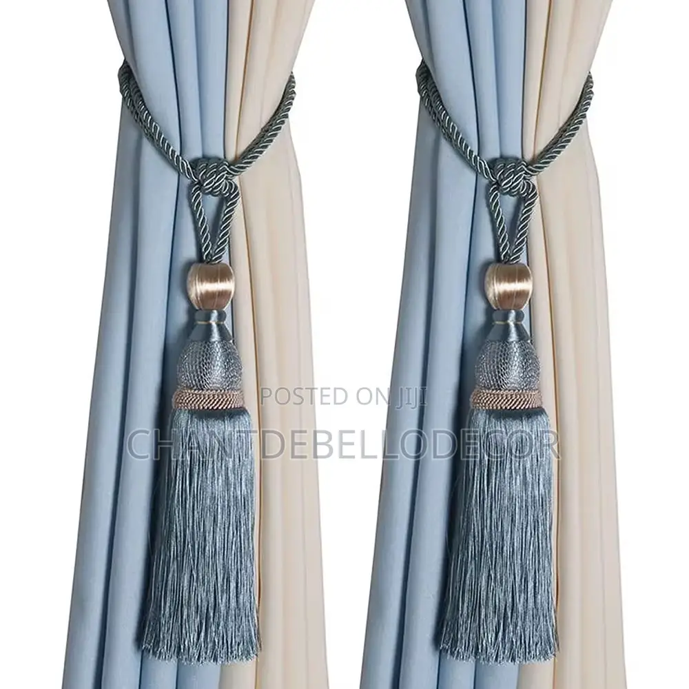 Luxury Tassel Rope Curtain Tieback 95ghc for 2pcs