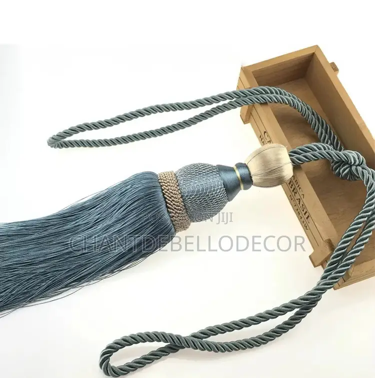 Luxury Tassel Rope Curtain Tieback 95ghc for 2pcs