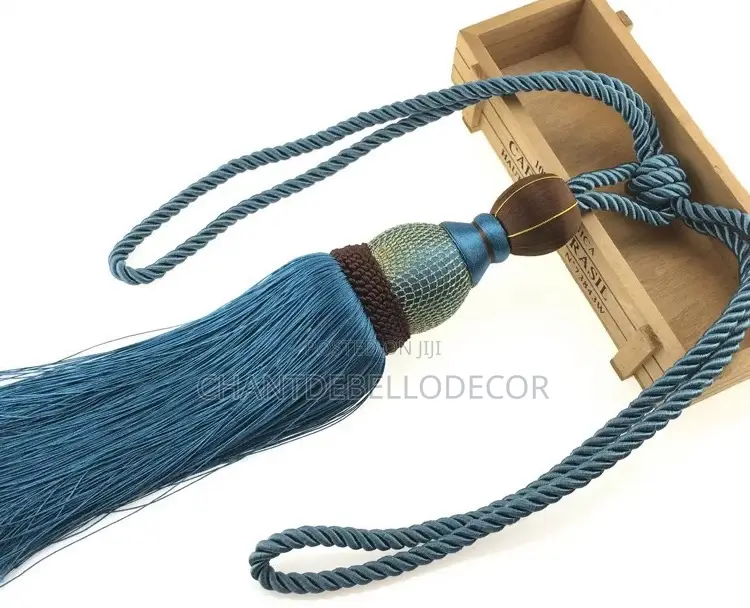 Luxury Tassel Rope Curtain Tieback 95ghc for 2pcs