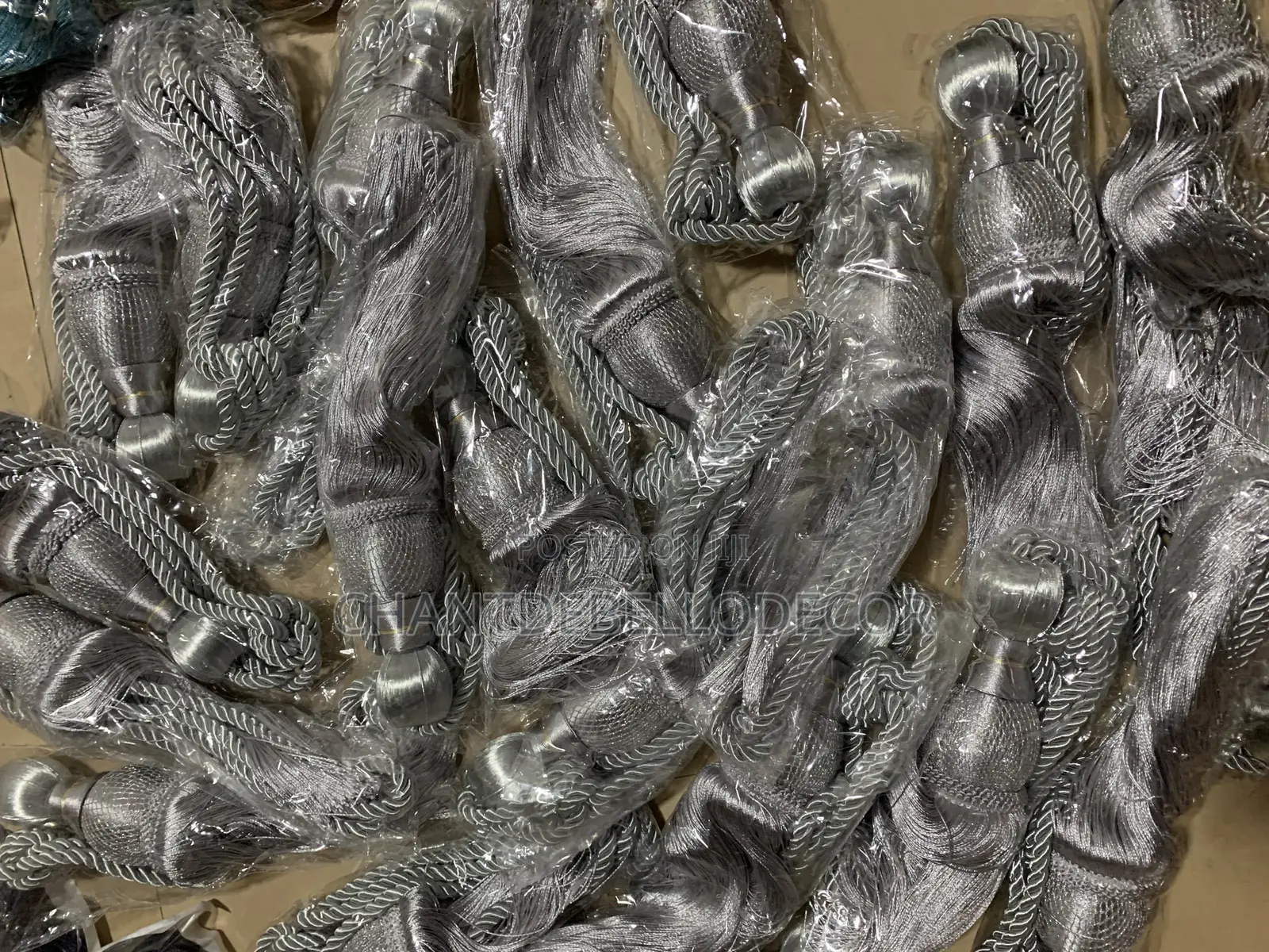 Luxury Tassel Rope Curtain Tieback 95ghc for 2pcs