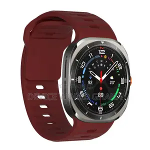 Diamond Silicone Strap for Samsung Watch 7 Ultra 47mm