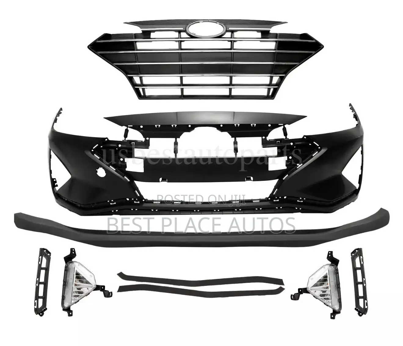 Hyundai Elantra 2019-2020 Front Complete Bumper