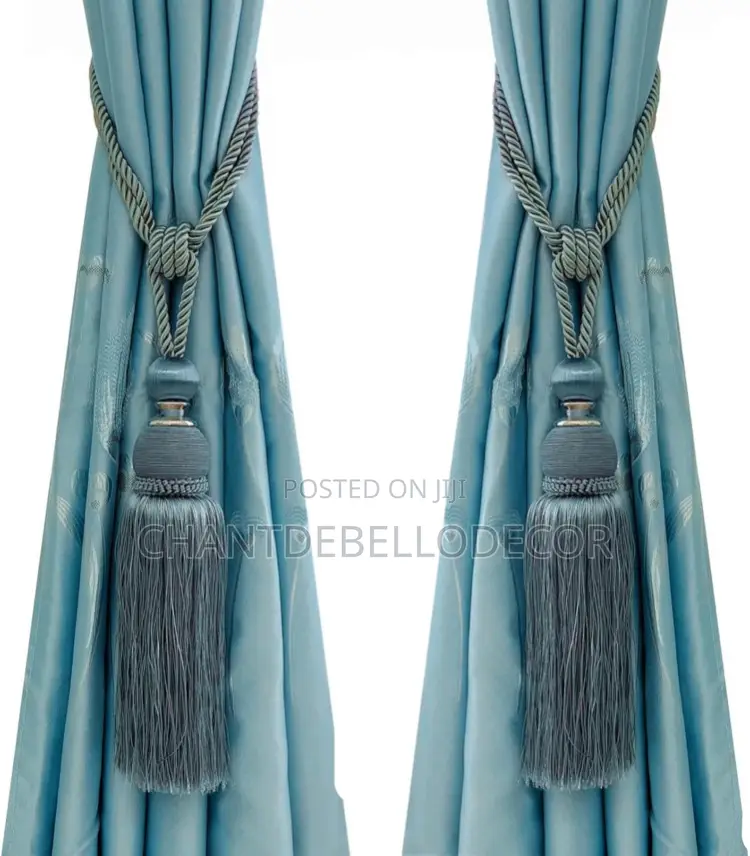 Quality Curtain Tiebacks With Tassels 120ghc for a Pair