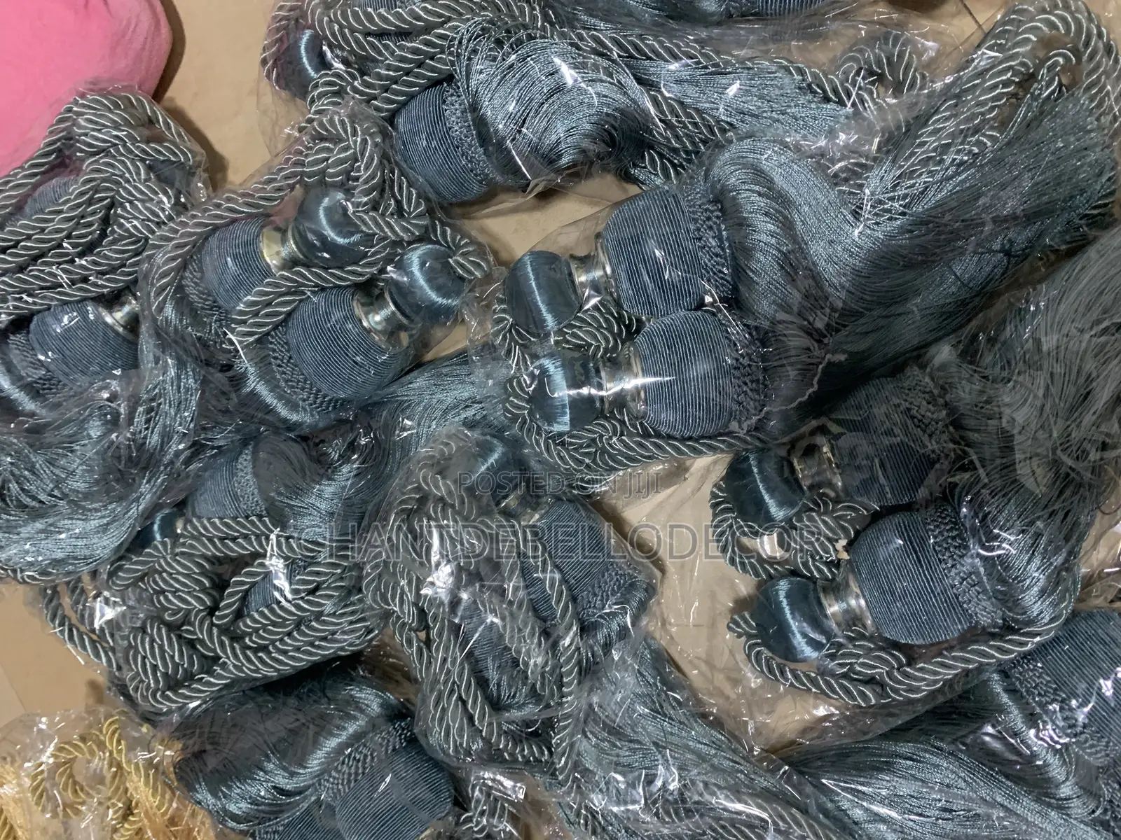 Quality Curtain Tiebacks With Tassels 120ghc for a Pair