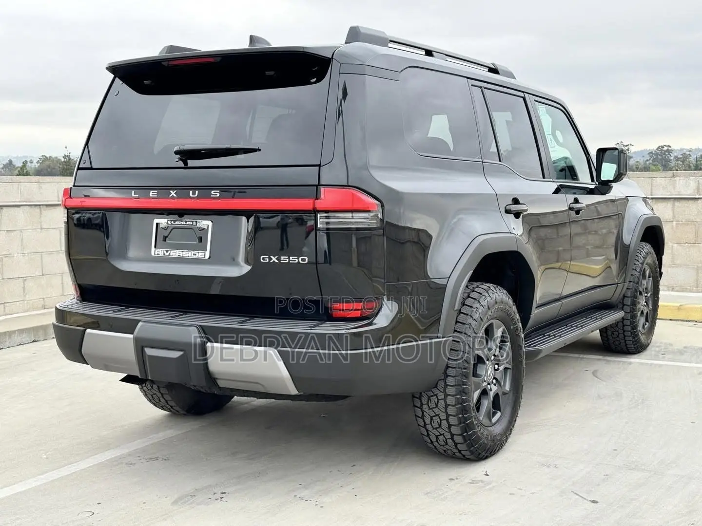 Lexus GX 550h Hybrid AWD 2024 Black
