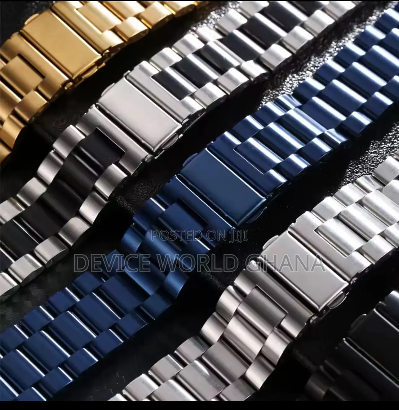 Qic Stainless Steel Strap for Samsung Watch 7 8 Ultra 47mm