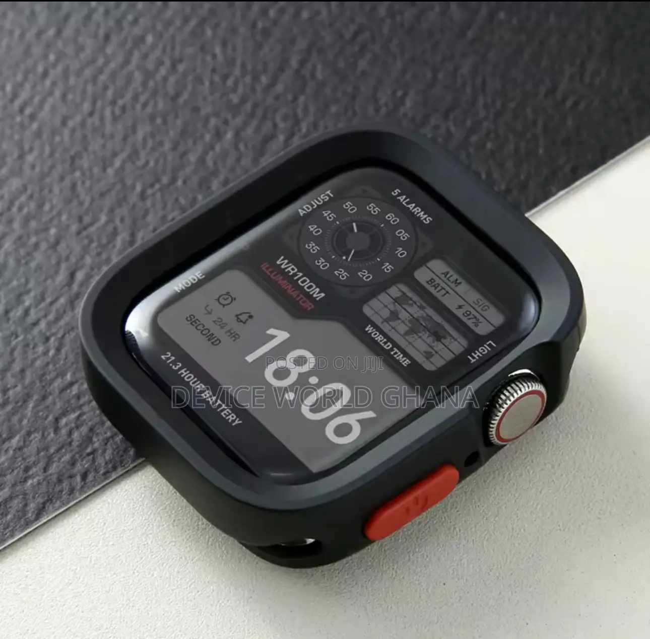 Silicone Bumper Case for Apple Watch Series 10(42m 46mm)