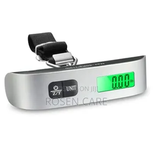 50kg Portable Luggage Scale Weight Travelers Weighing Scale Bag