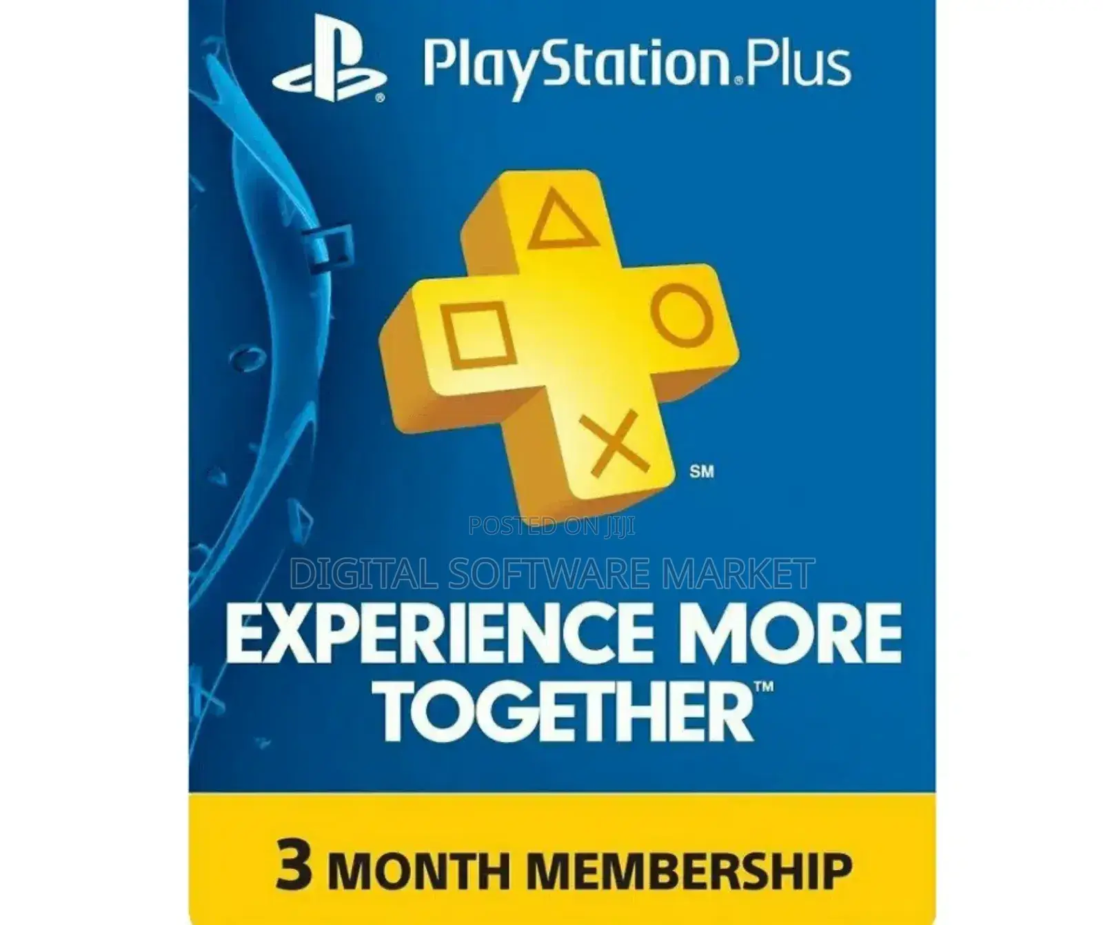 Sony Playstation Plus 3 Month Membership Subscription