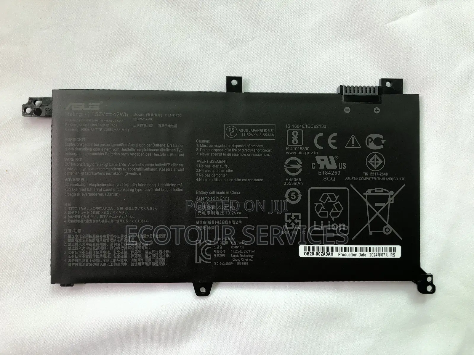 B31n1732 Laptop Battery for Asus Vivobook S14 S430ua/Fa